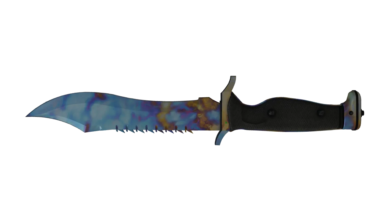Bowie Knife | Case Hardened seed #913, back