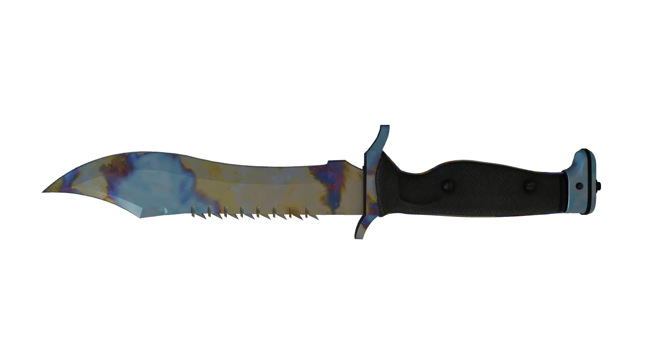 Bowie Knife | Case Hardened seed #916, back