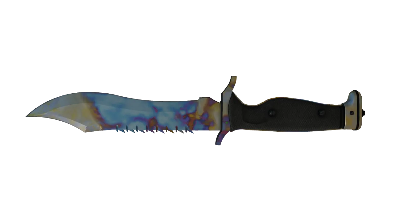 Bowie Knife | Case Hardened seed #958, back