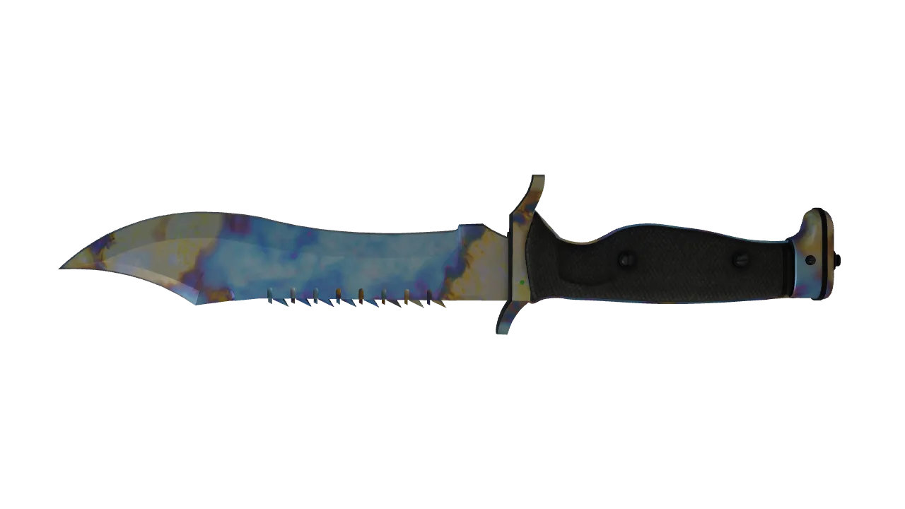 Bowie Knife | Case Hardened seed #964, back