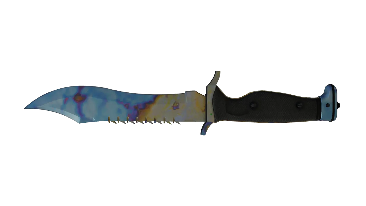 Bowie Knife | Case Hardened seed #965, back
