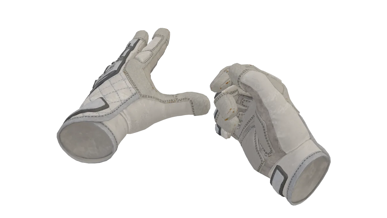 ★ Specialist Gloves | Pillow Punchers (Minimal Wear) — Dust II light, front