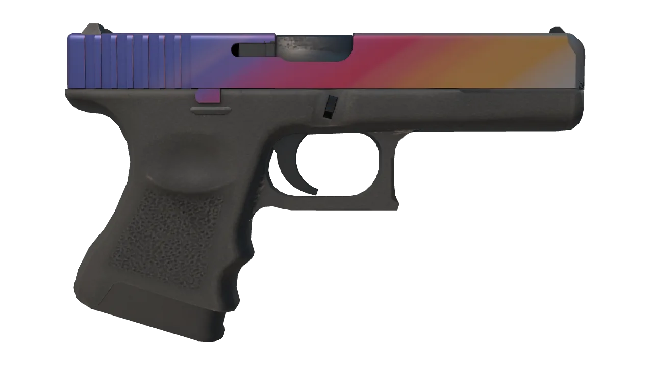 Glock-18 | Fade seed #107, back