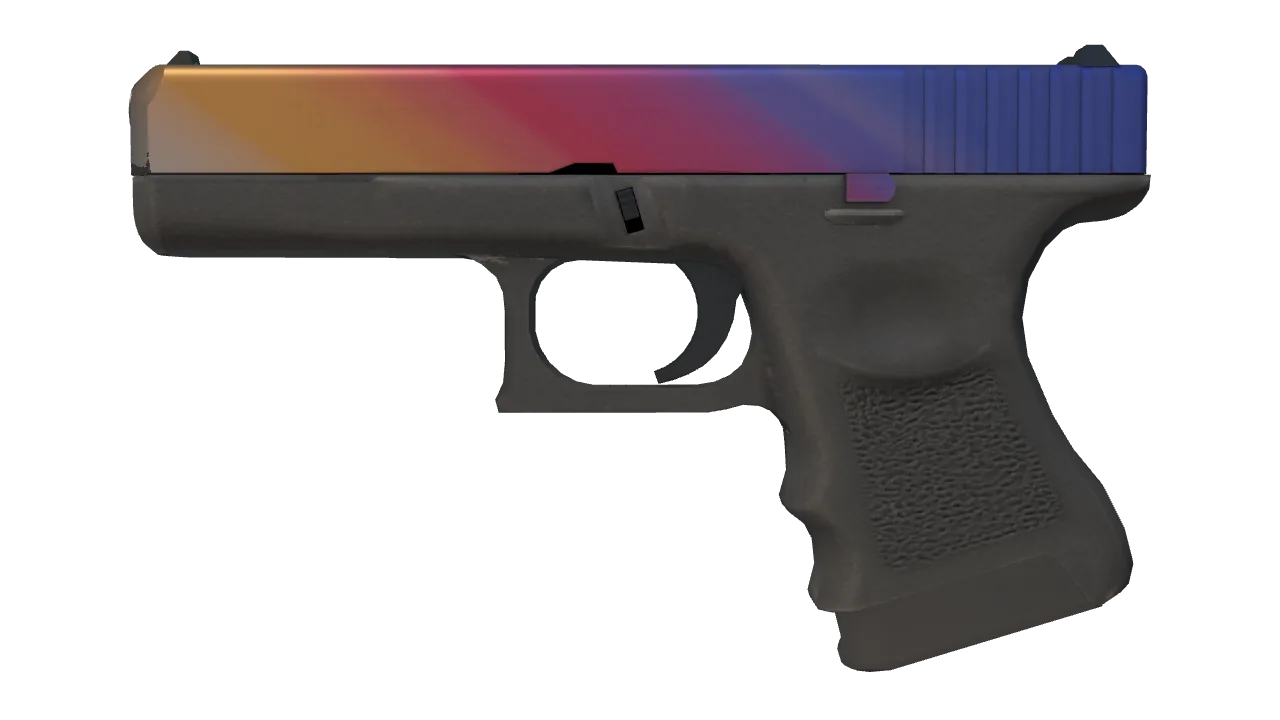Glock-18 | Fade seed #714, front