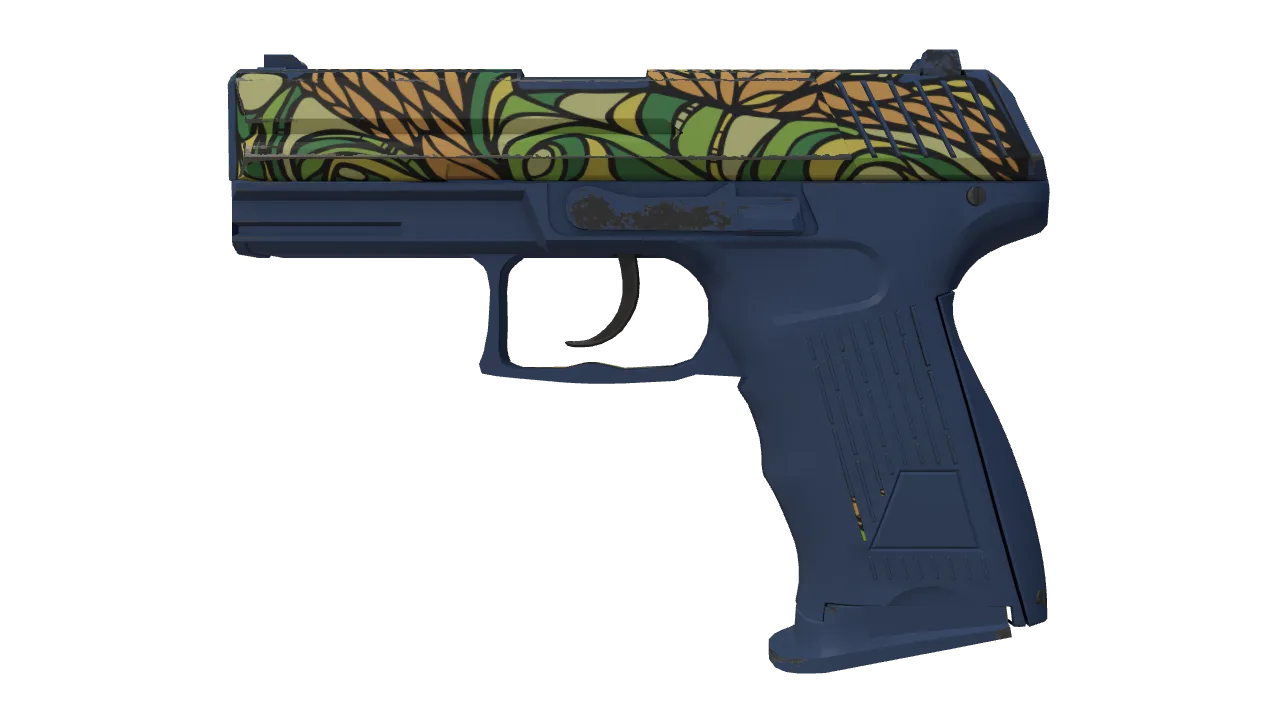 StatTrak™ P2000 | Corticera (Factory New) — Dust II light, front