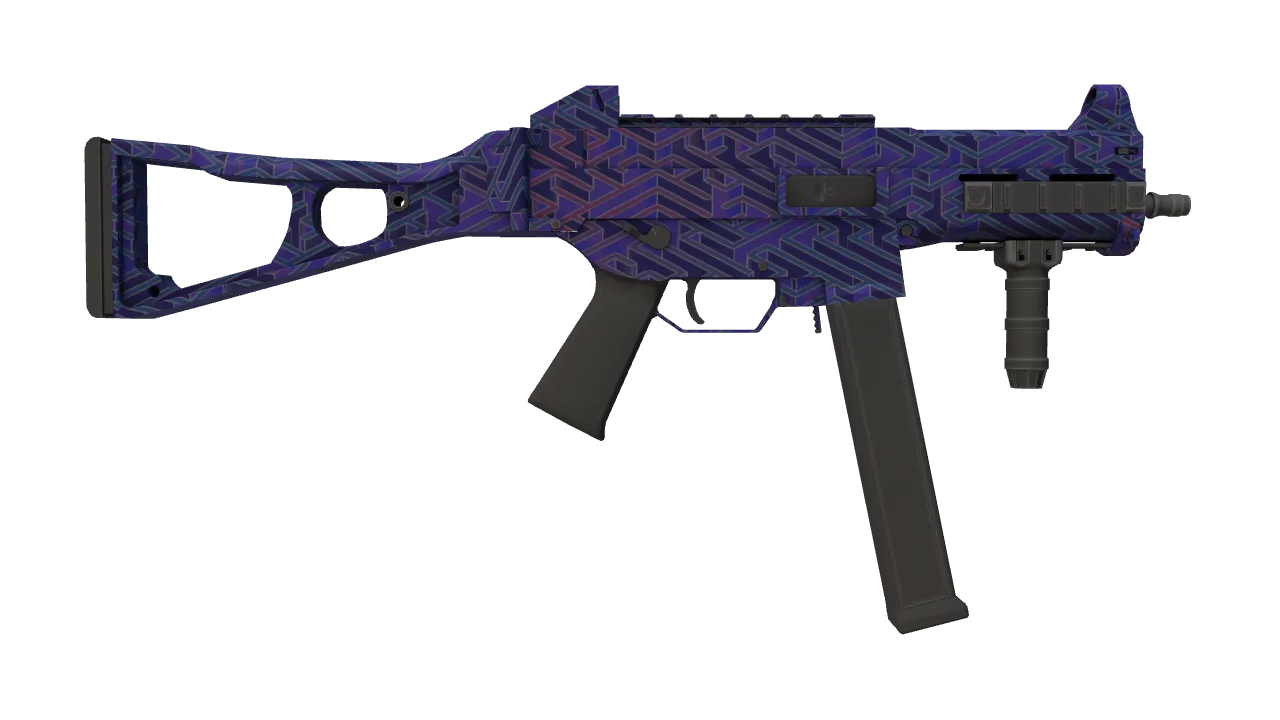 UMP-45 | Minotaur's Labyrinth seed #272, back