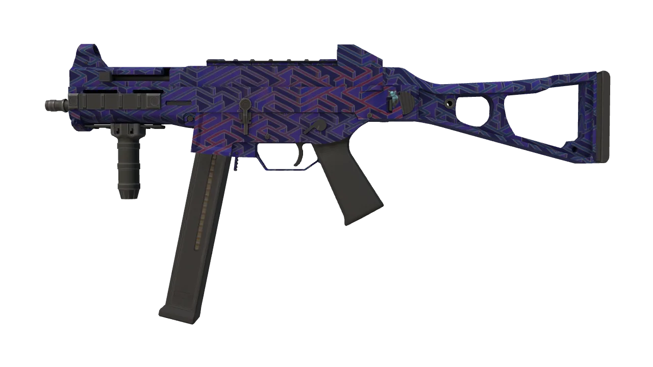 UMP-45 | Minotaur's Labyrinth seed #272, front