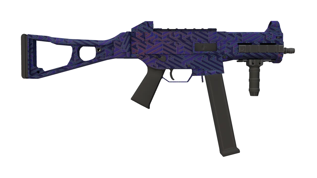 UMP-45 | Minotaur's Labyrinth seed #9, back