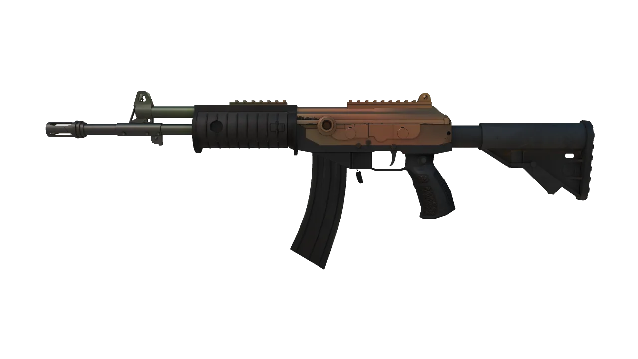 Galil AR | Amber Fade seed #105, front