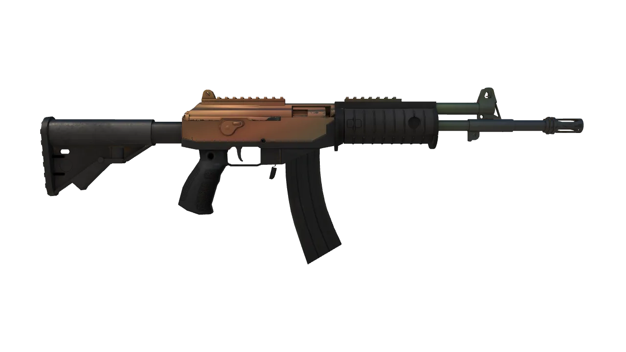 Galil AR | Amber Fade seed #575, back