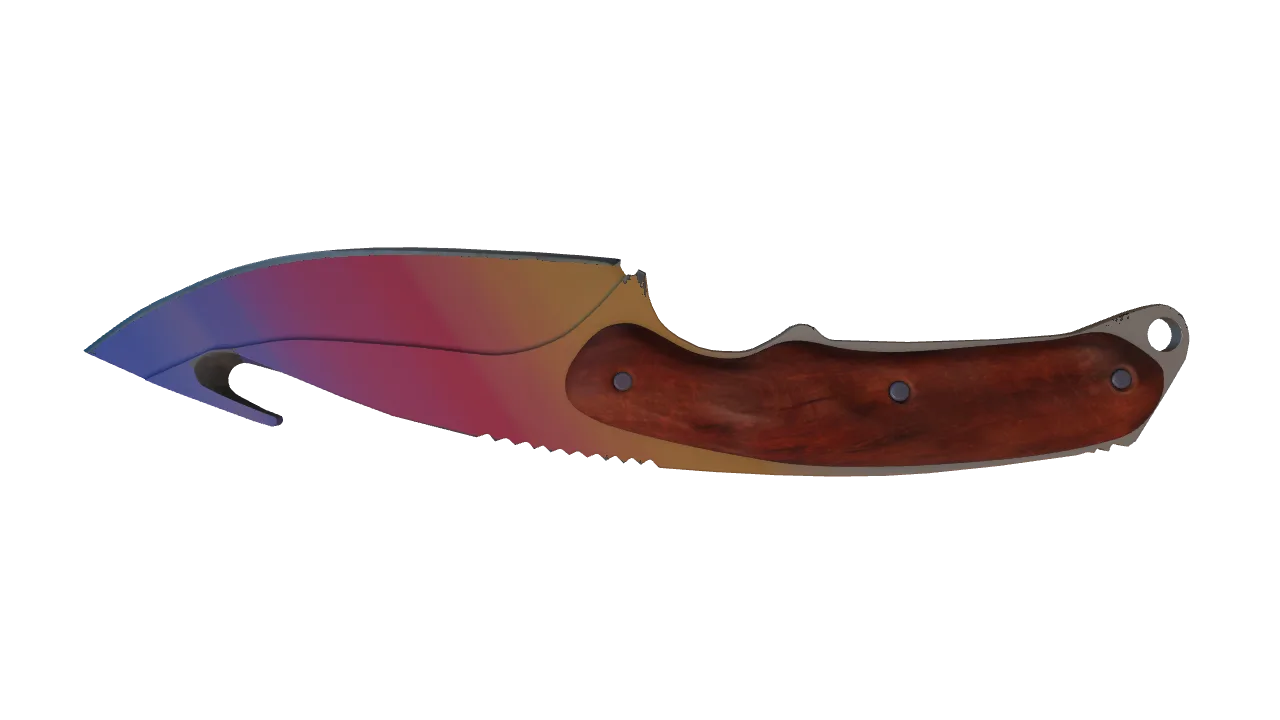 Gut Knife | Fade seed #41, back