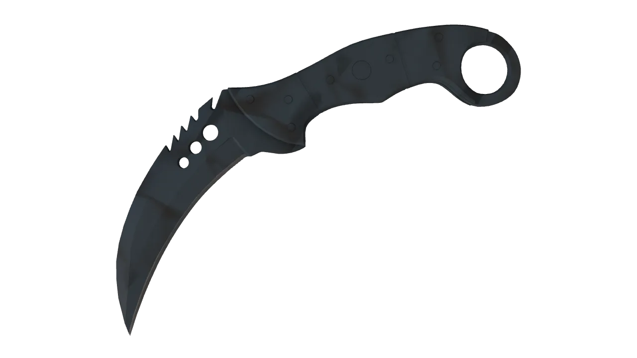 ★ Talon Knife | Night Stripe (Factory New) — Dust II light, front