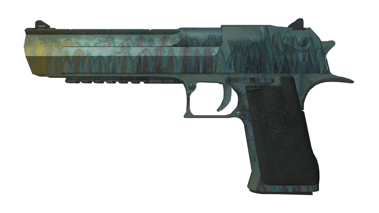 Desert Eagle | Hand Cannon (Field-Tested) — Dust II light, front
