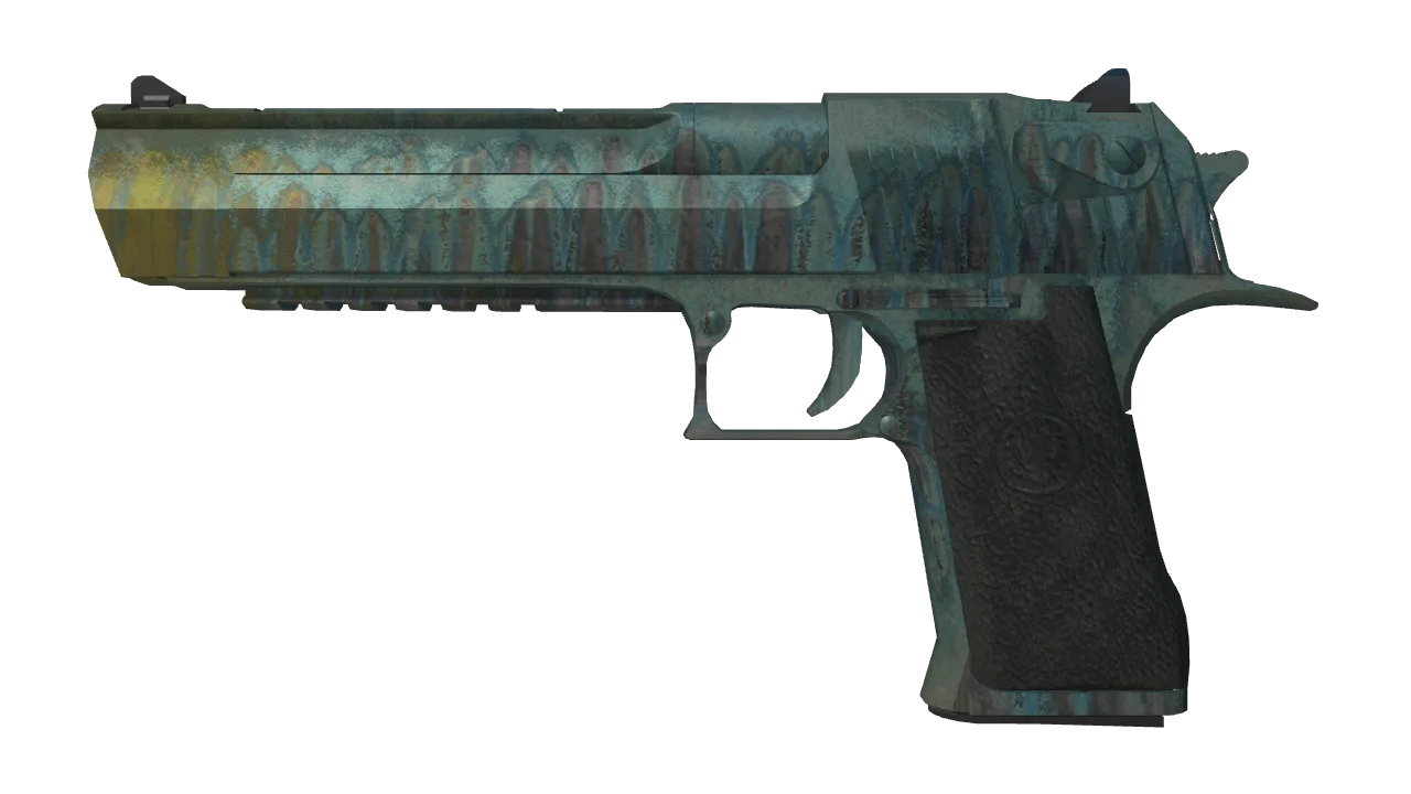 Desert Eagle | Hand Cannon (Well-Worn) — Dust II light, front