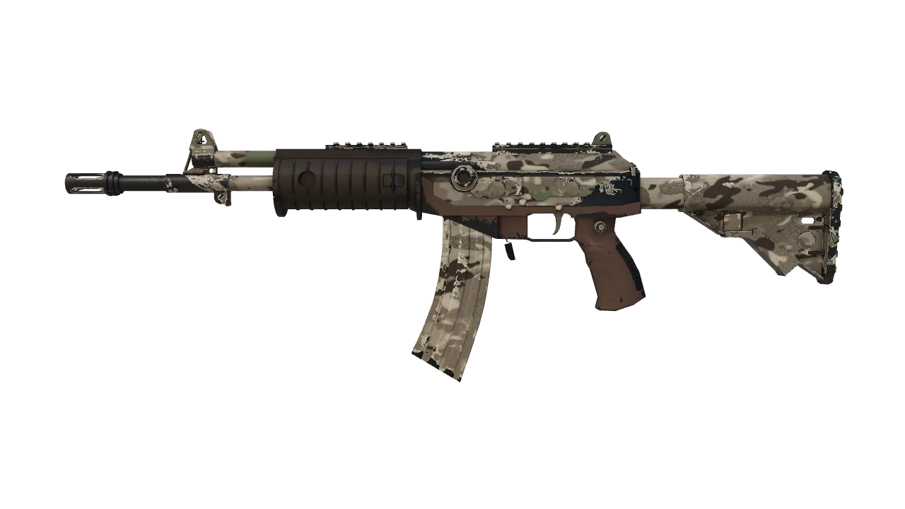 Galil AR | VariCamo (Field-Tested) — Dust II light, front