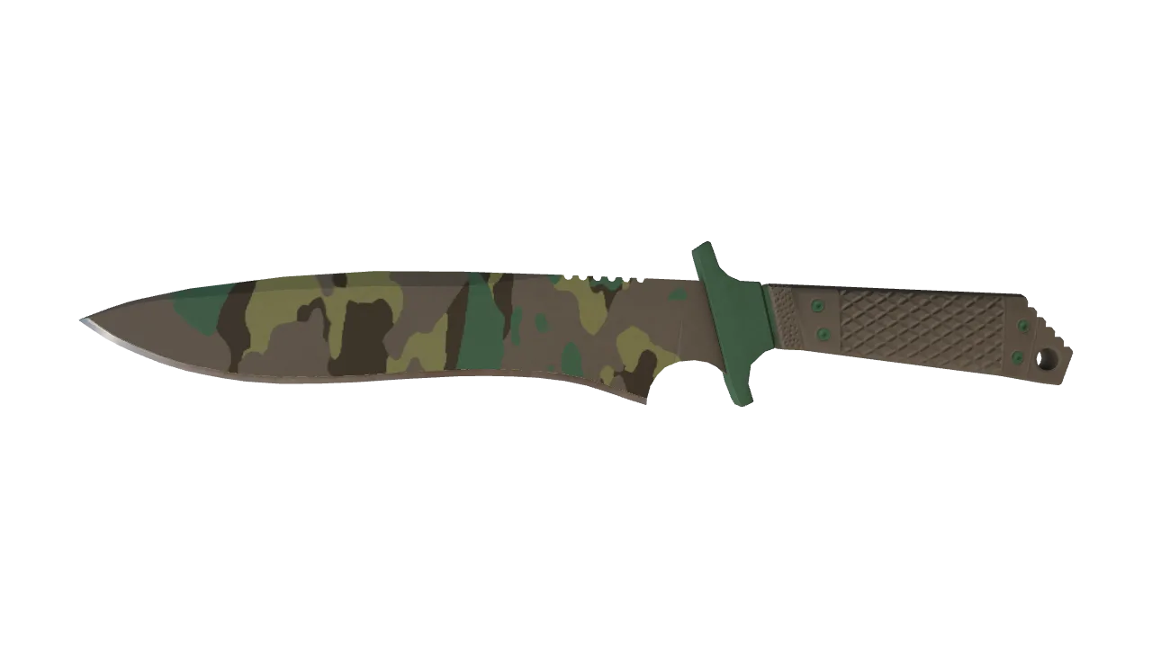 ★ Classic Knife | Boreal Forest (Factory New) — Dust II light, front
