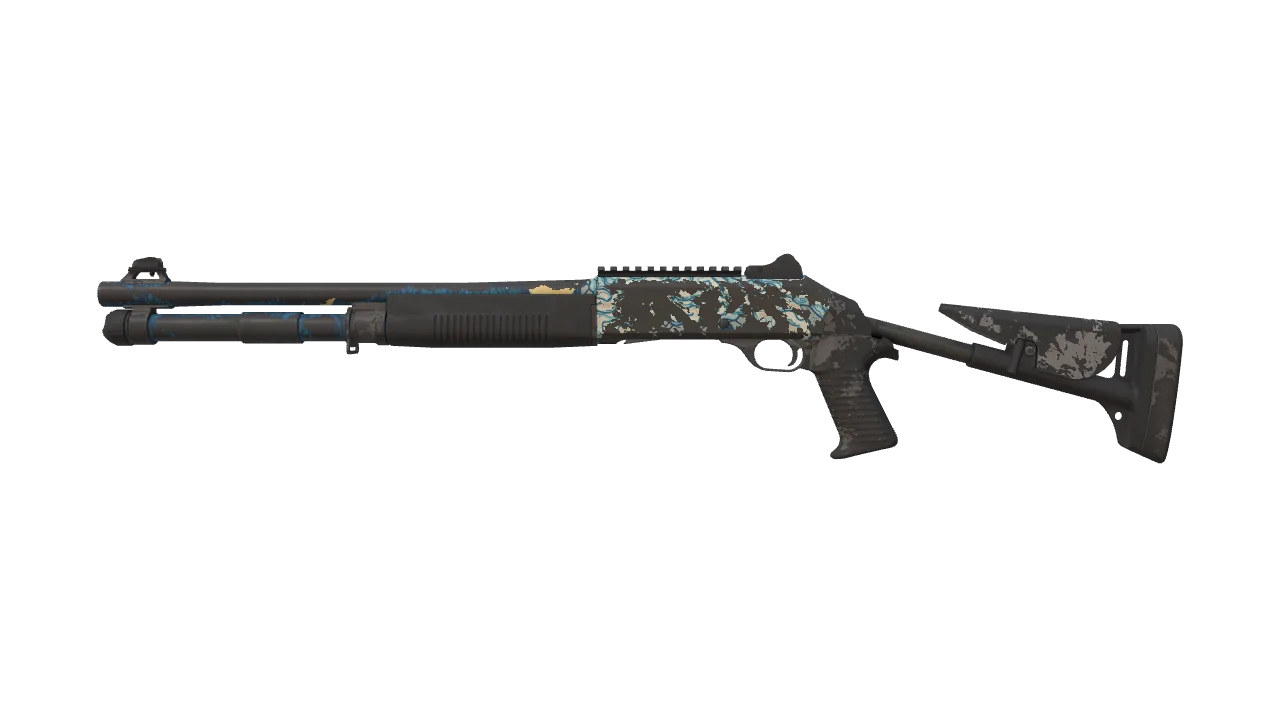 XM1014 | Solitude (Battle-Scarred) — Dust II light, front