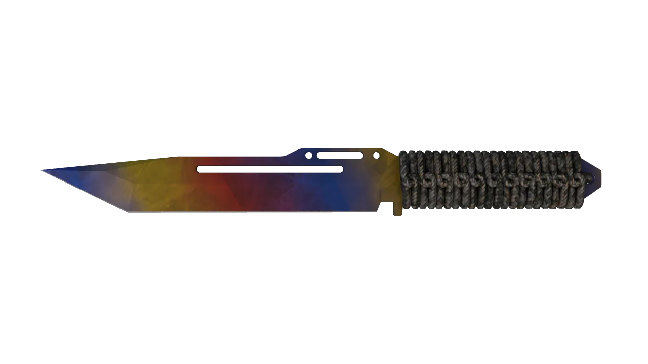 ★ Paracord Knife | Marble Fade (Factory New) — Dust II light, front