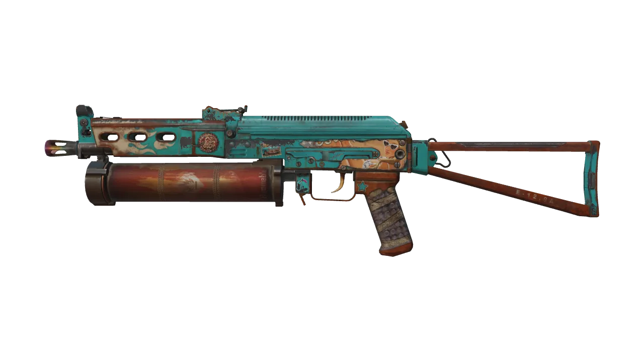 PP-Bizon | Embargo (Field-Tested) — Dust II light, front
