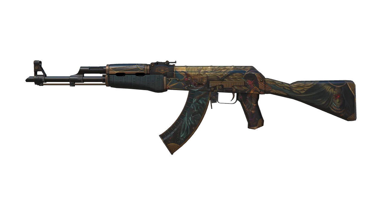 AK-47 | Legion of Anubis (Minimal Wear) — Dust II light, front