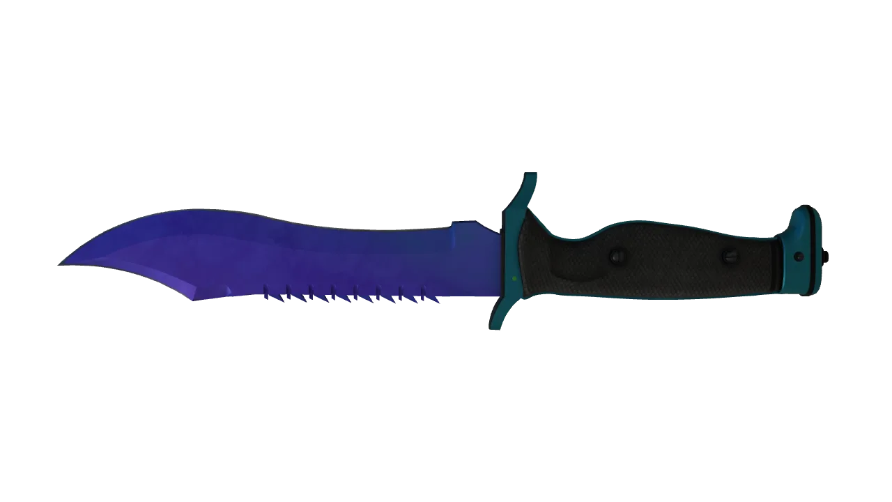 Bowie Knife | Doppler (Sapphire) seed #150, back