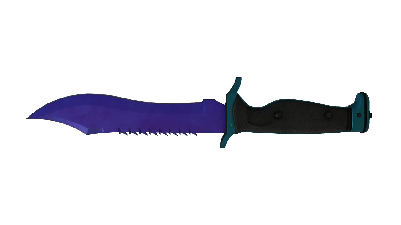 Bowie Knife | Doppler (Sapphire) seed #34, back