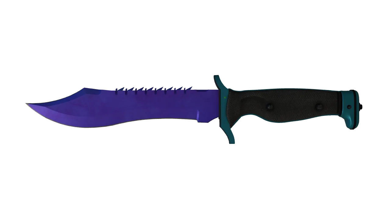 Bowie Knife | Doppler (Sapphire) seed #34, front