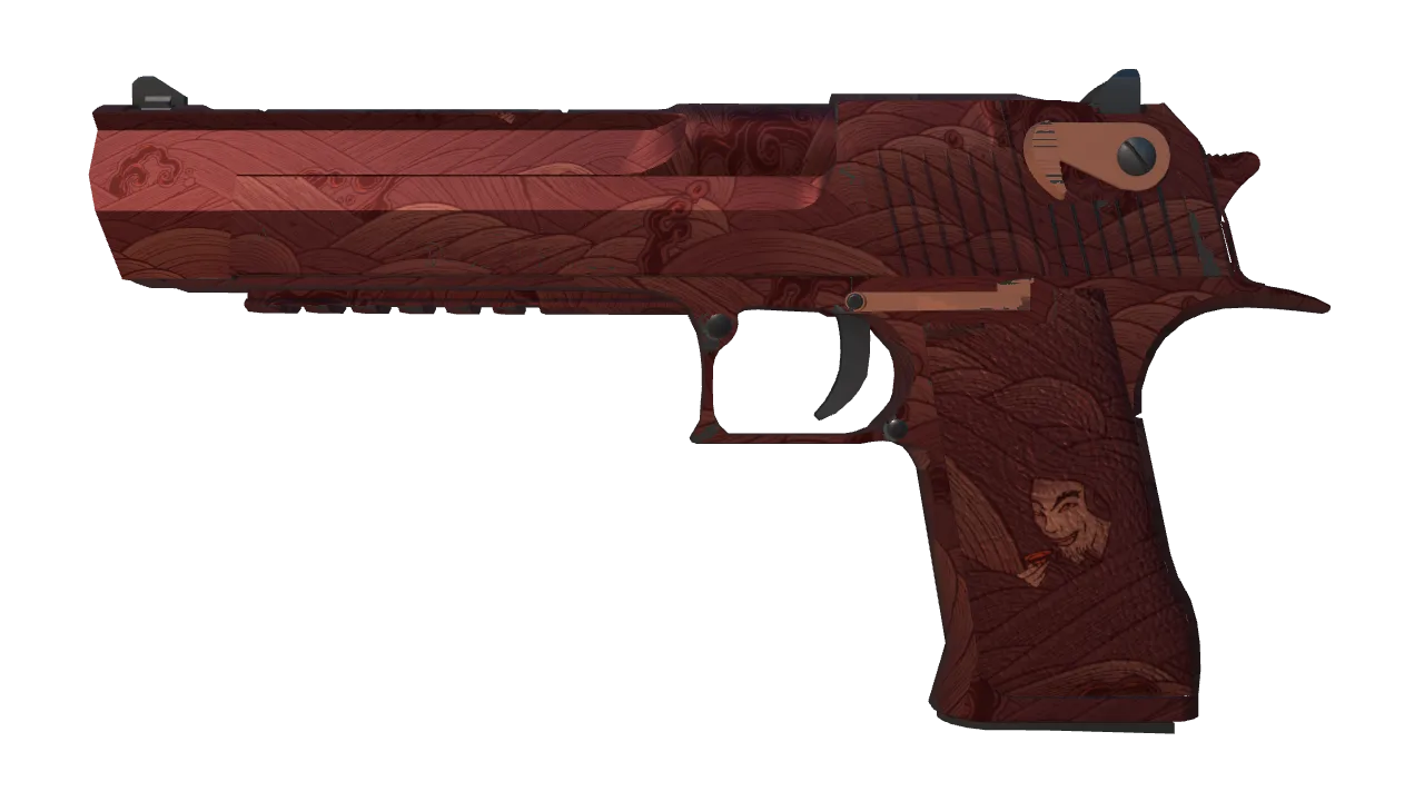 Desert Eagle | Sunset Storm 弐 (Factory New) — Dust II light, front