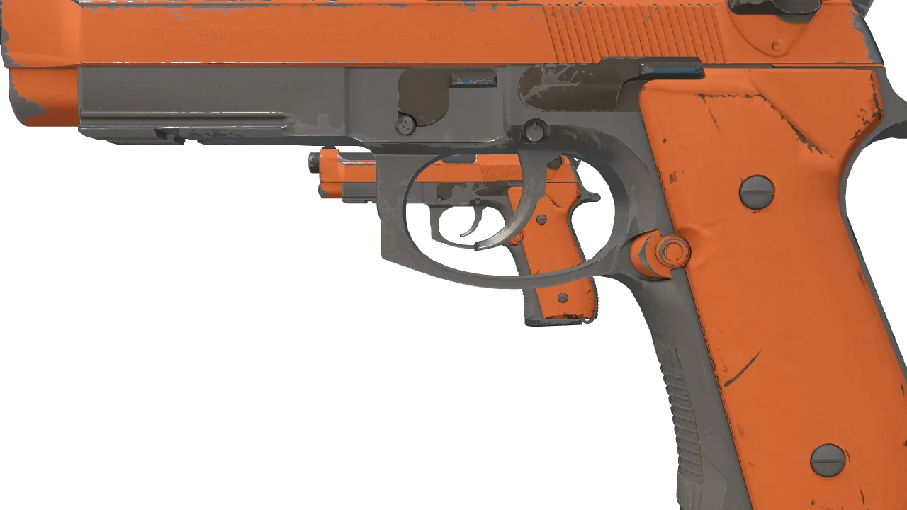 Dual Berettas | Demolition (Field-Tested) — Dust II light, front