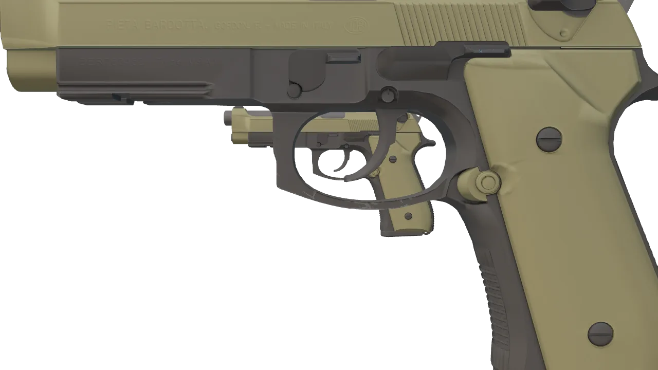 Dual Berettas | Colony (Factory New) — Dust II light, front