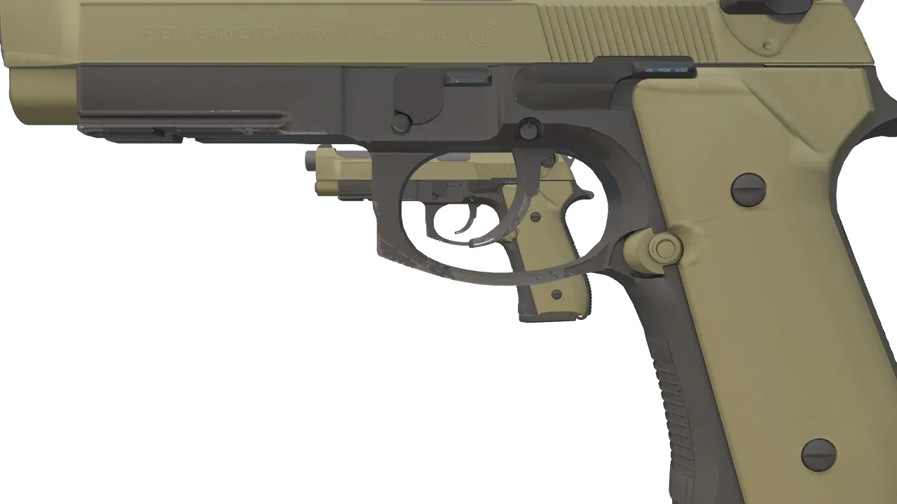 Dual Berettas | Colony (Minimal Wear) — Dust II light, front