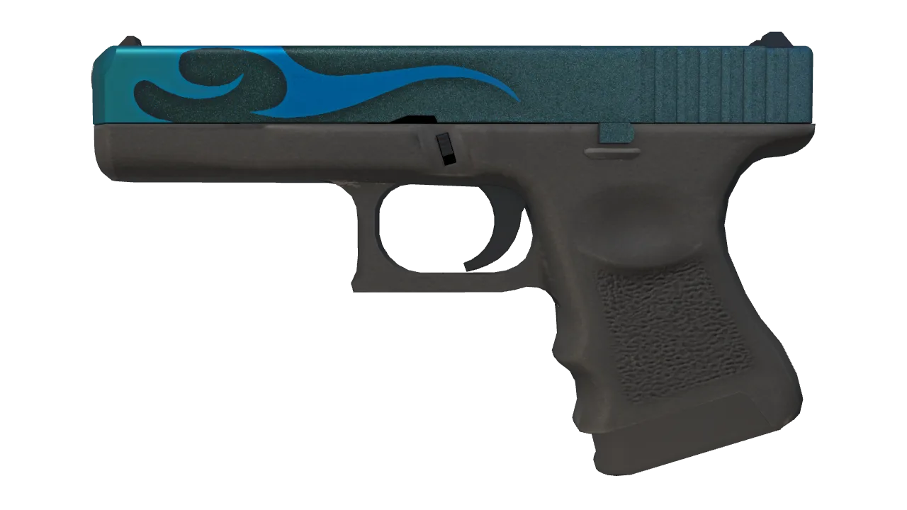 Souvenir Glock-18 | Bunsen Burner (Factory New) — Dust II light, front