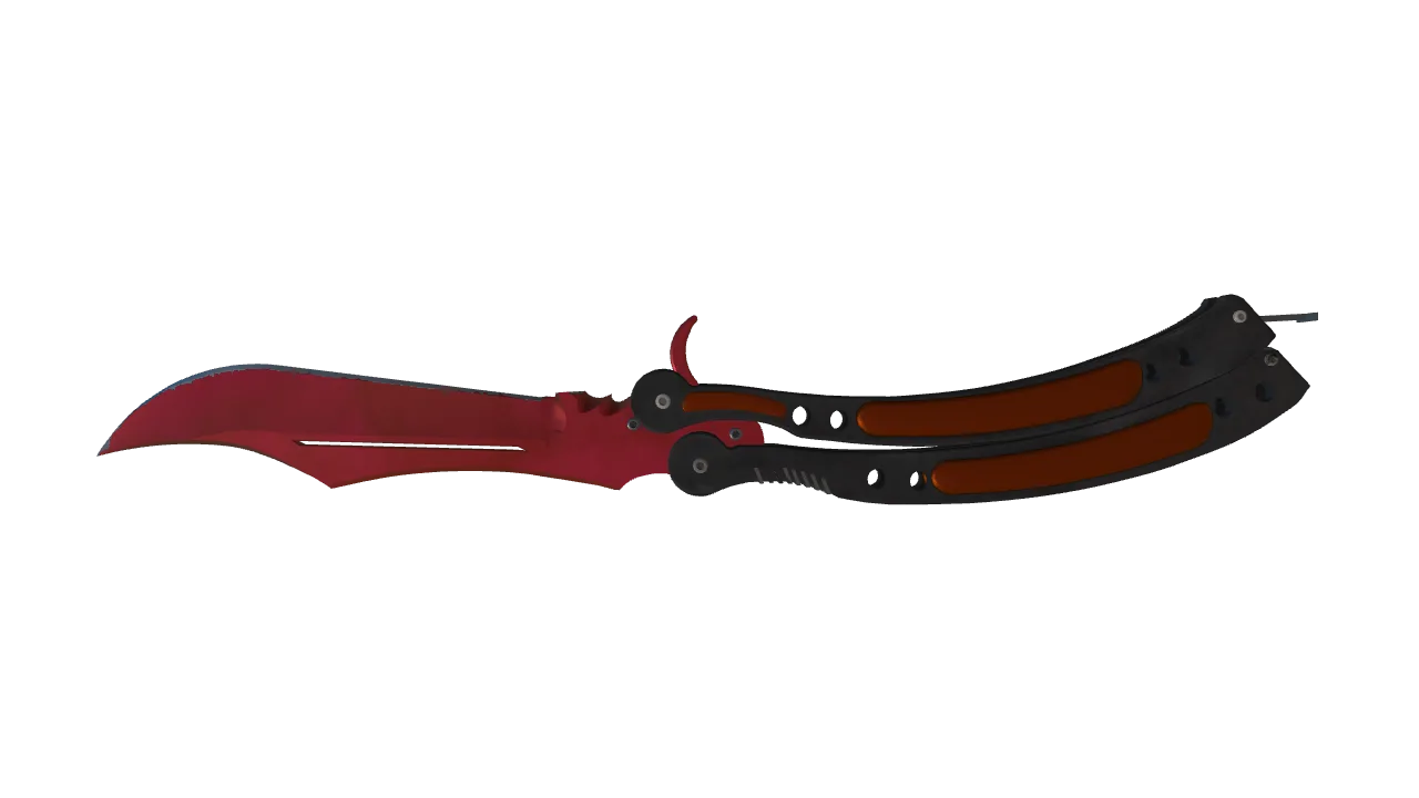 Butterfly Knife | Doppler (Ruby) seed #14, back