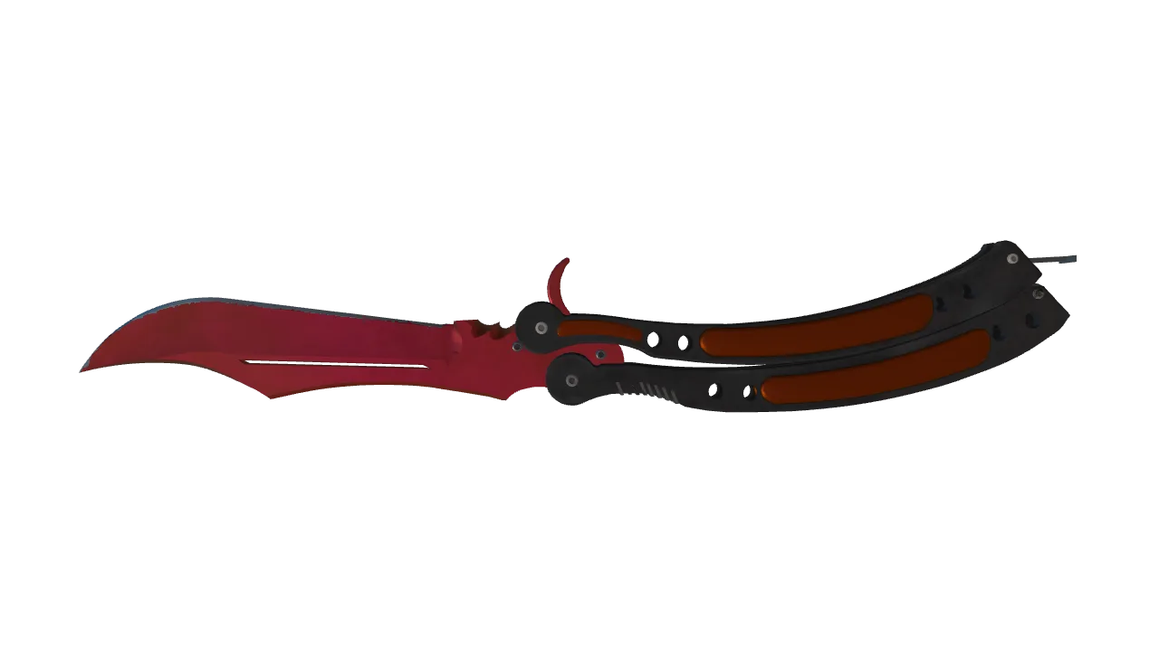 Butterfly Knife | Doppler (Ruby) seed #155, back