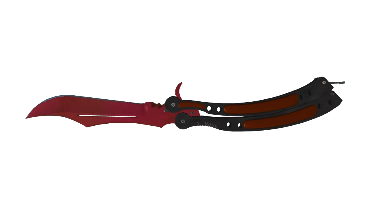 Butterfly Knife | Doppler (Ruby) seed #272, back