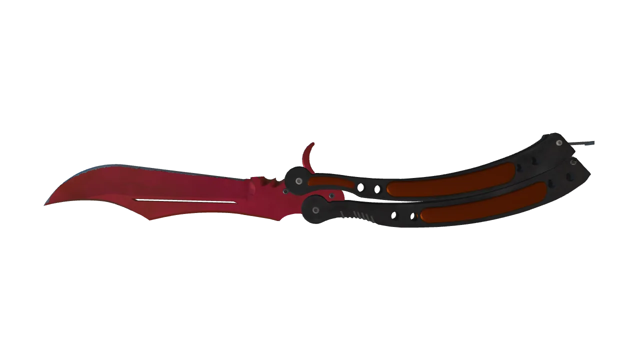 Butterfly Knife | Doppler (Ruby) seed #43, back