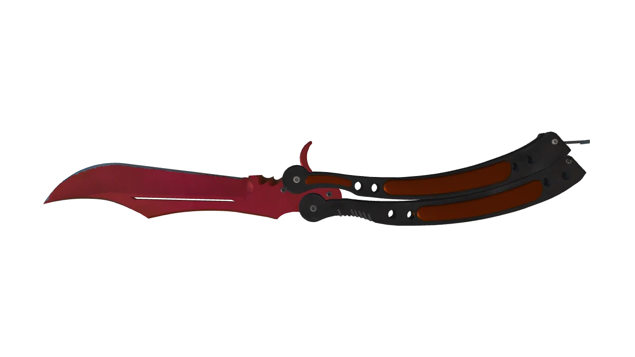 Butterfly Knife | Doppler (Ruby) seed #440, back