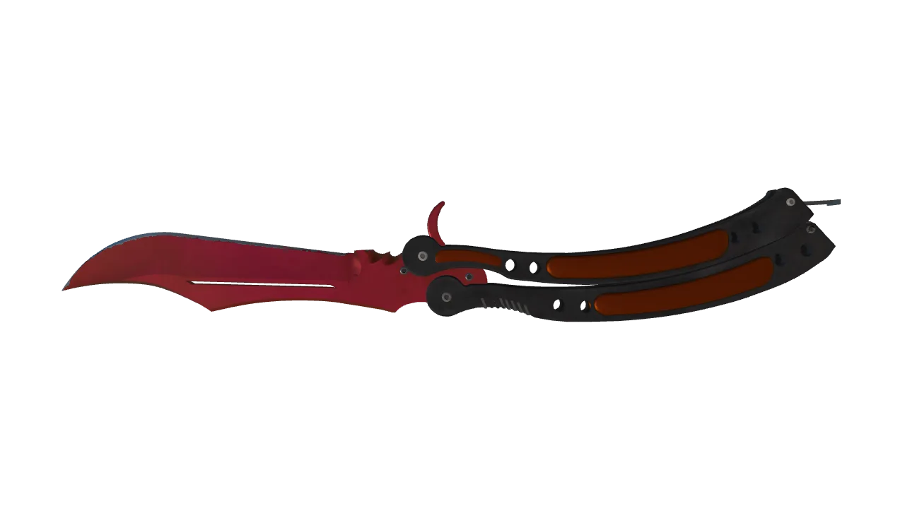 Butterfly Knife | Doppler (Ruby) seed #488, back