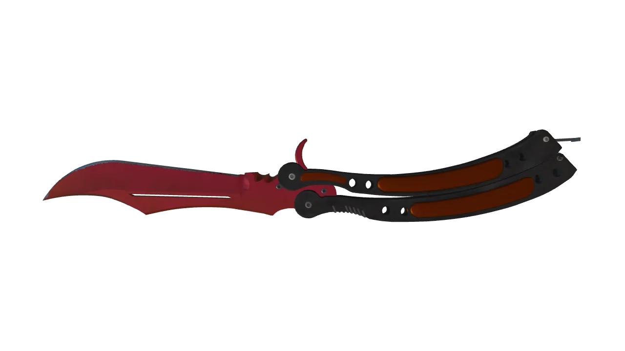 Butterfly Knife | Doppler (Ruby) seed #668, back