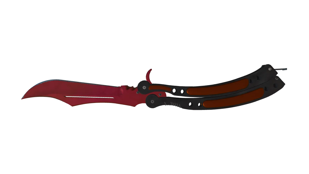 Butterfly Knife | Doppler (Ruby) seed #799, back