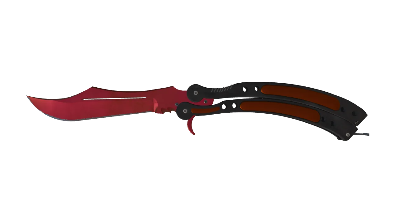 Butterfly Knife | Doppler (Ruby) seed #94, front