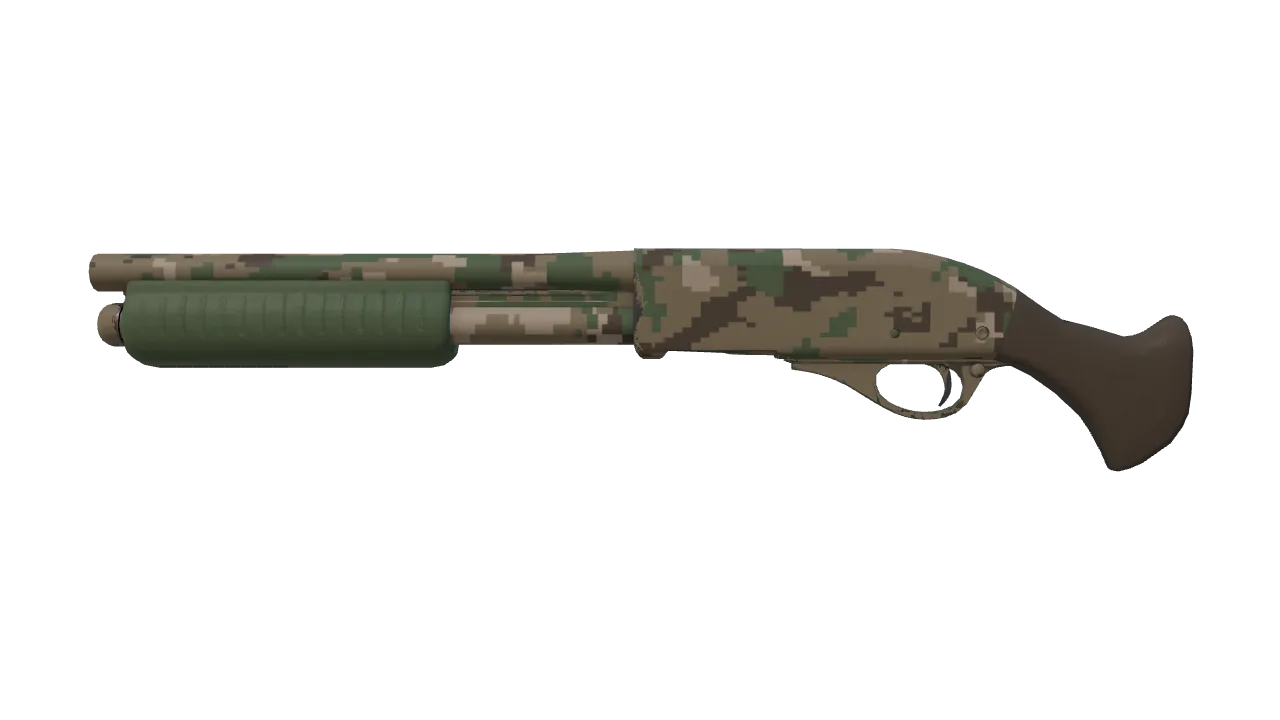 Sawed-Off | Forest DDPAT (Factory New) — Dust II light, front