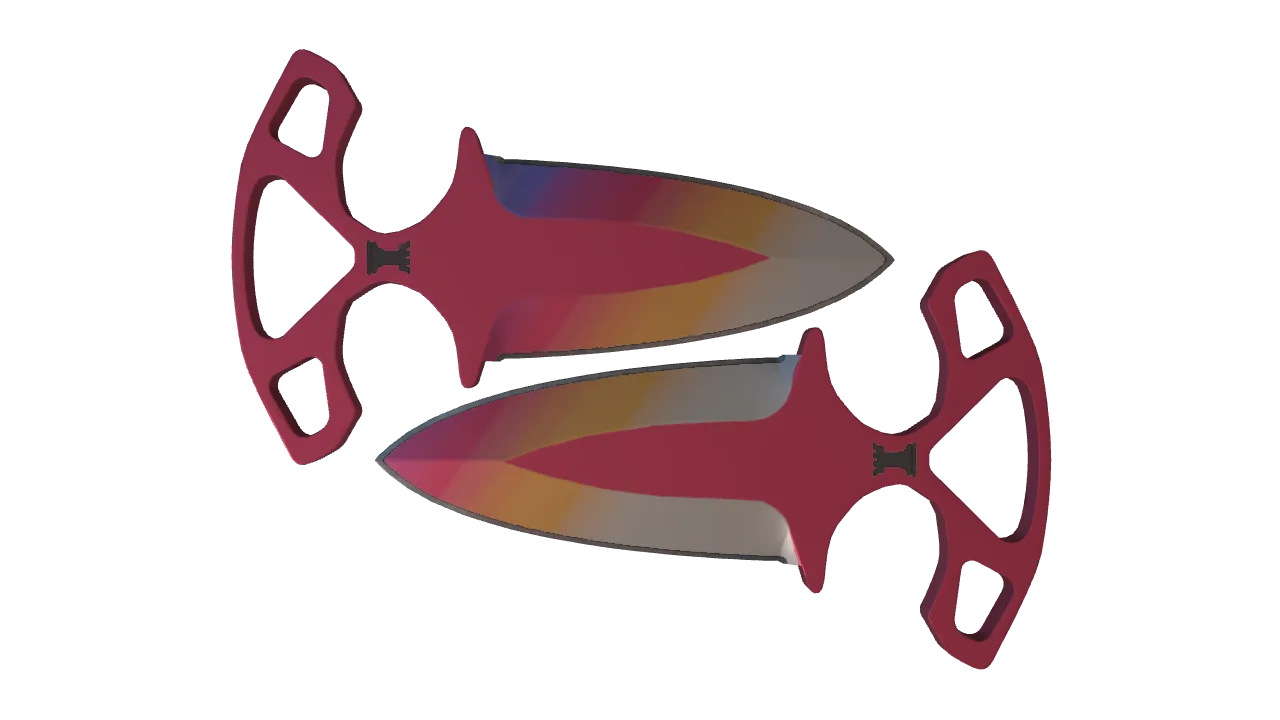 Shadow Daggers | Fade seed #583, front
