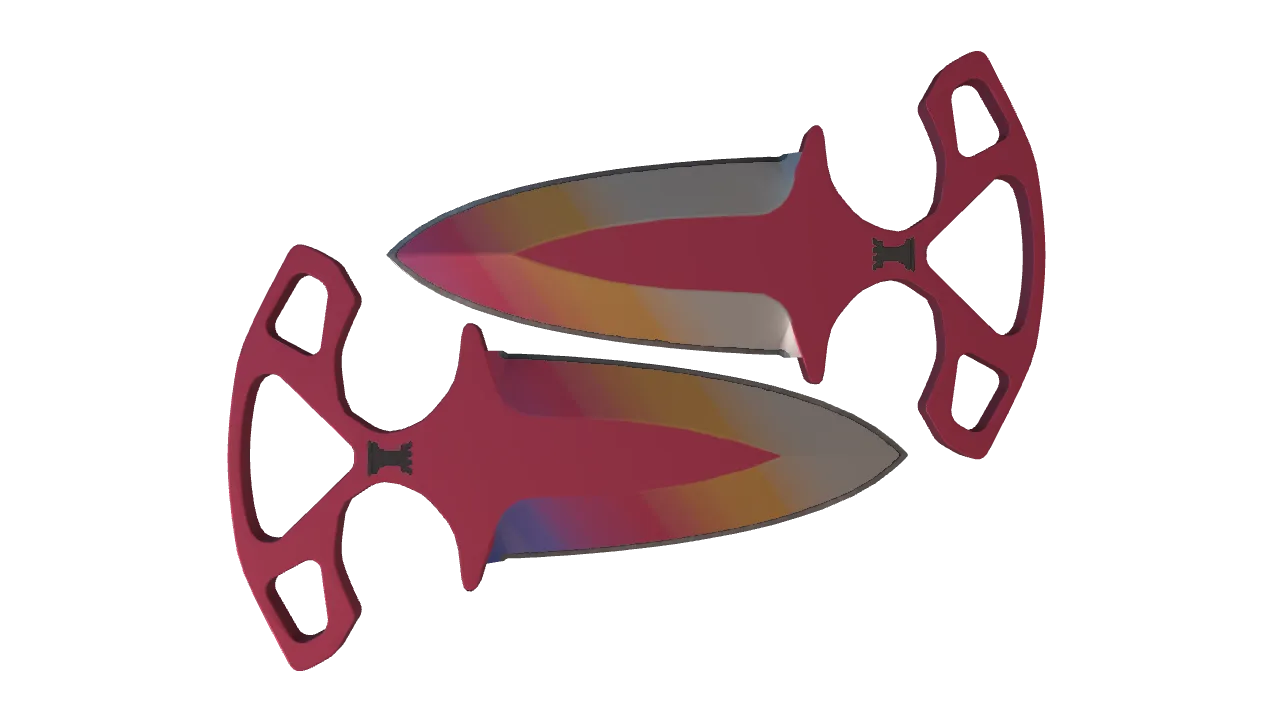 Shadow Daggers | Fade seed #601, back