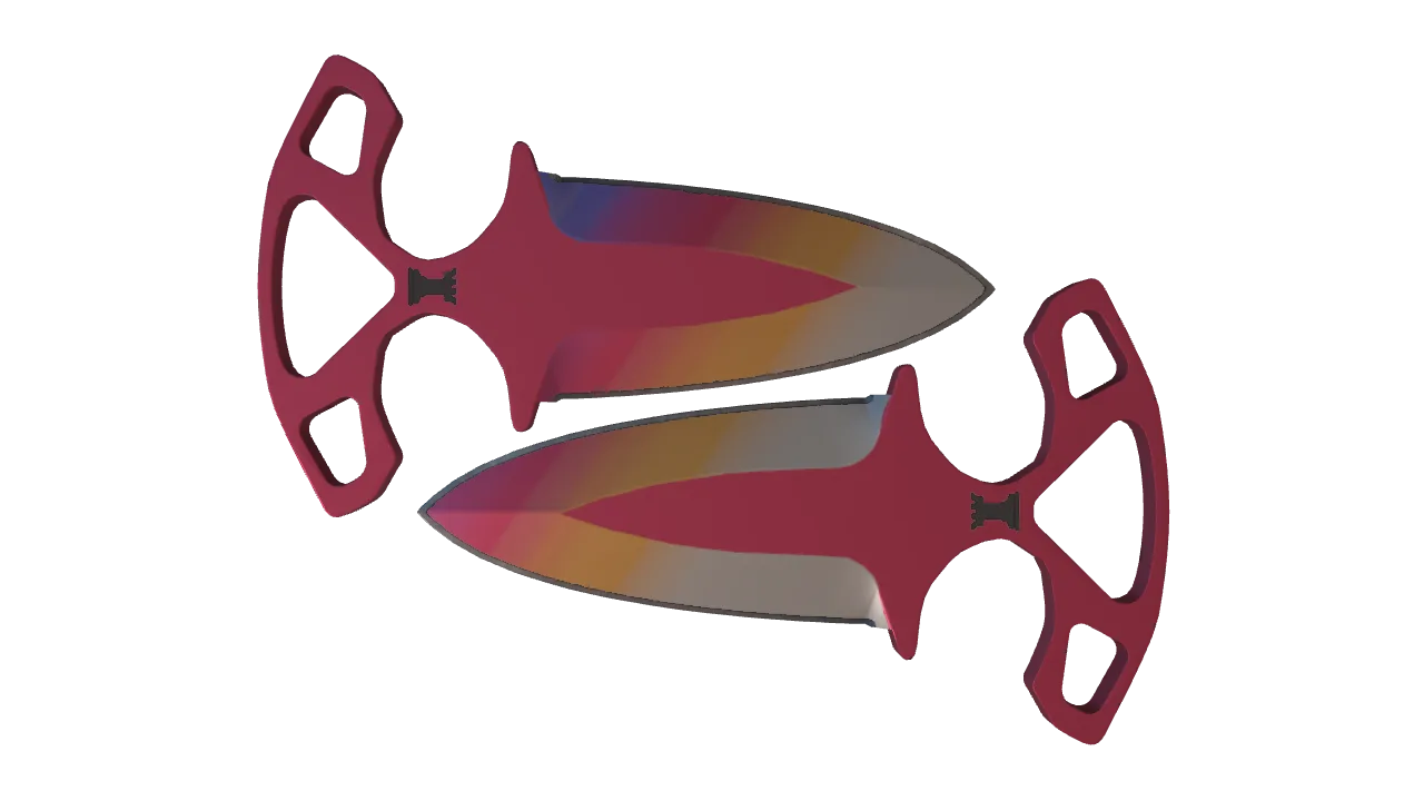 Shadow Daggers | Fade seed #742, front