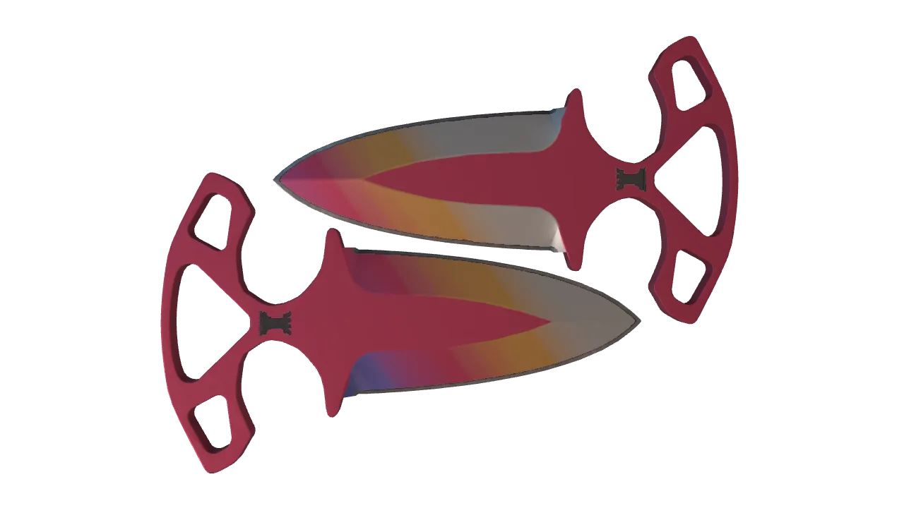 Shadow Daggers | Fade seed #754, back