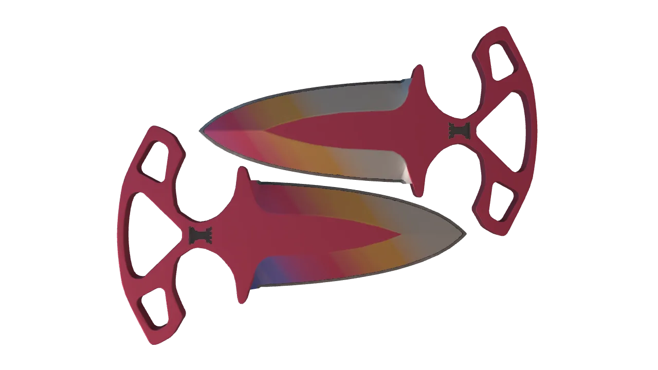 Shadow Daggers | Fade seed #87, back