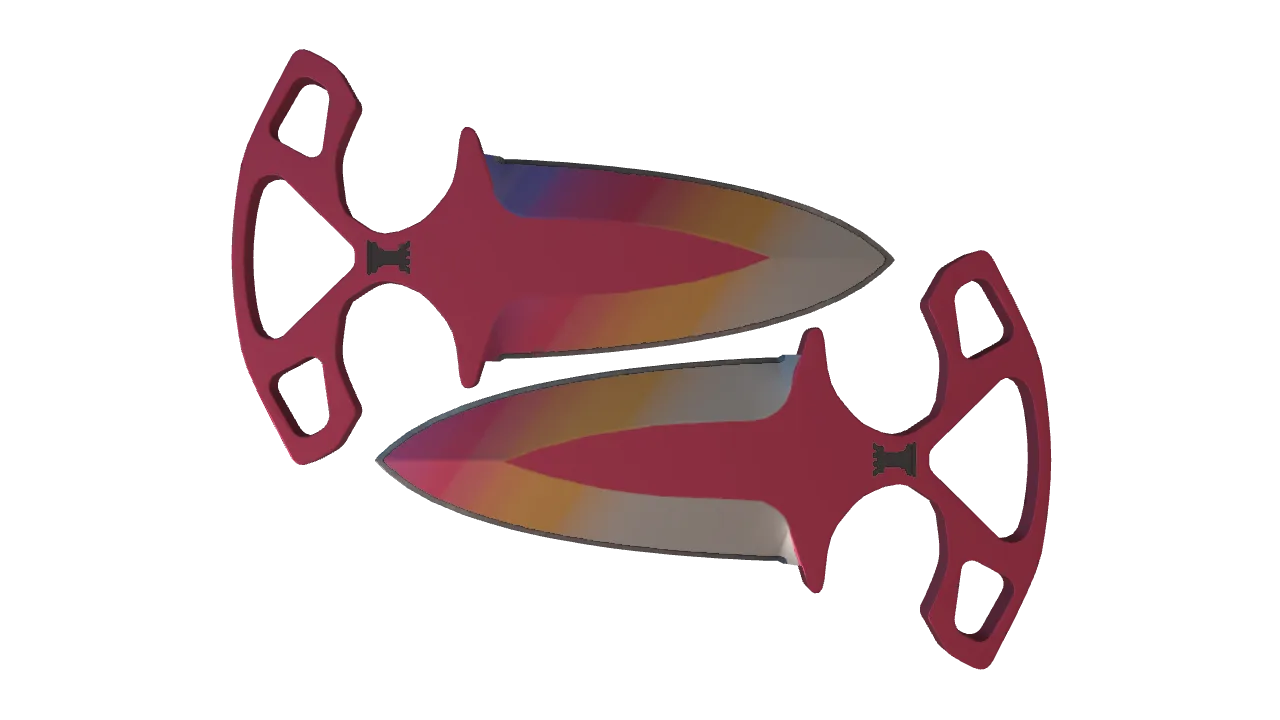 Shadow Daggers | Fade seed #911, front