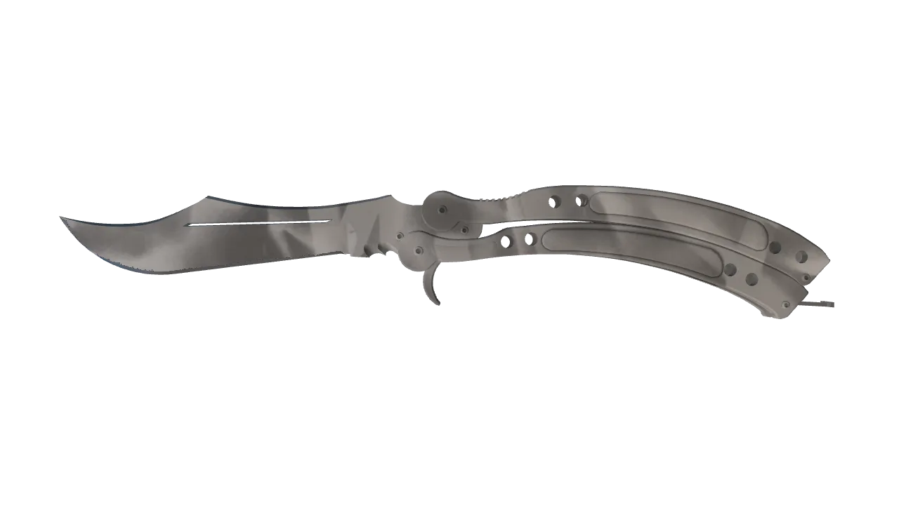 ★ Butterfly Knife | Urban Masked (Factory New) — Dust II light, front