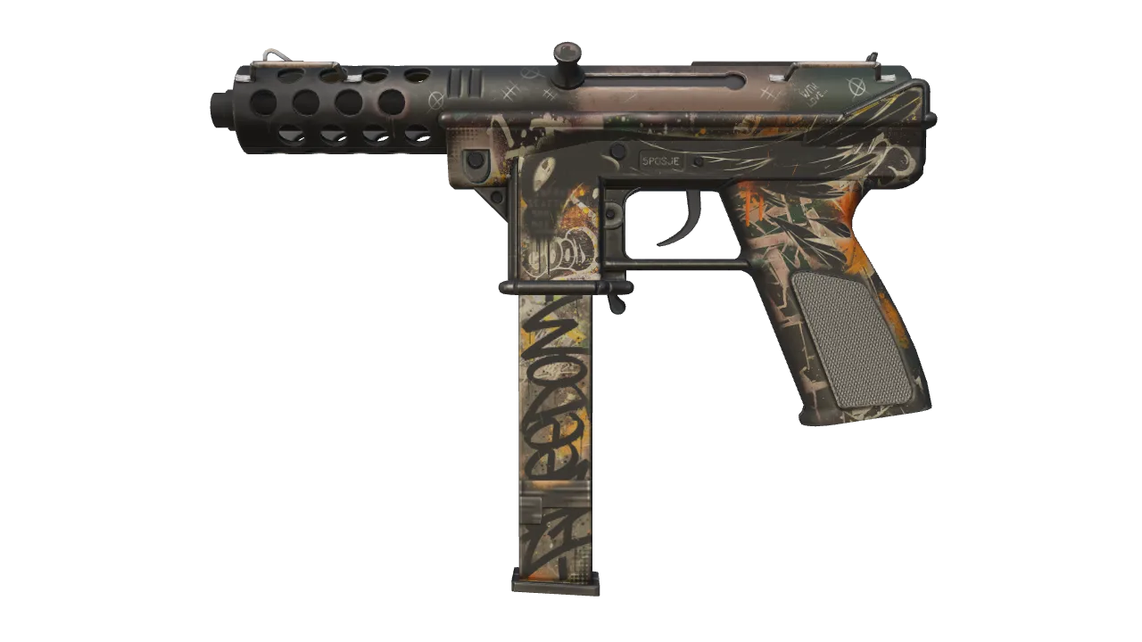 Tec-9 | Rebel (Factory New) — Dust II light, front